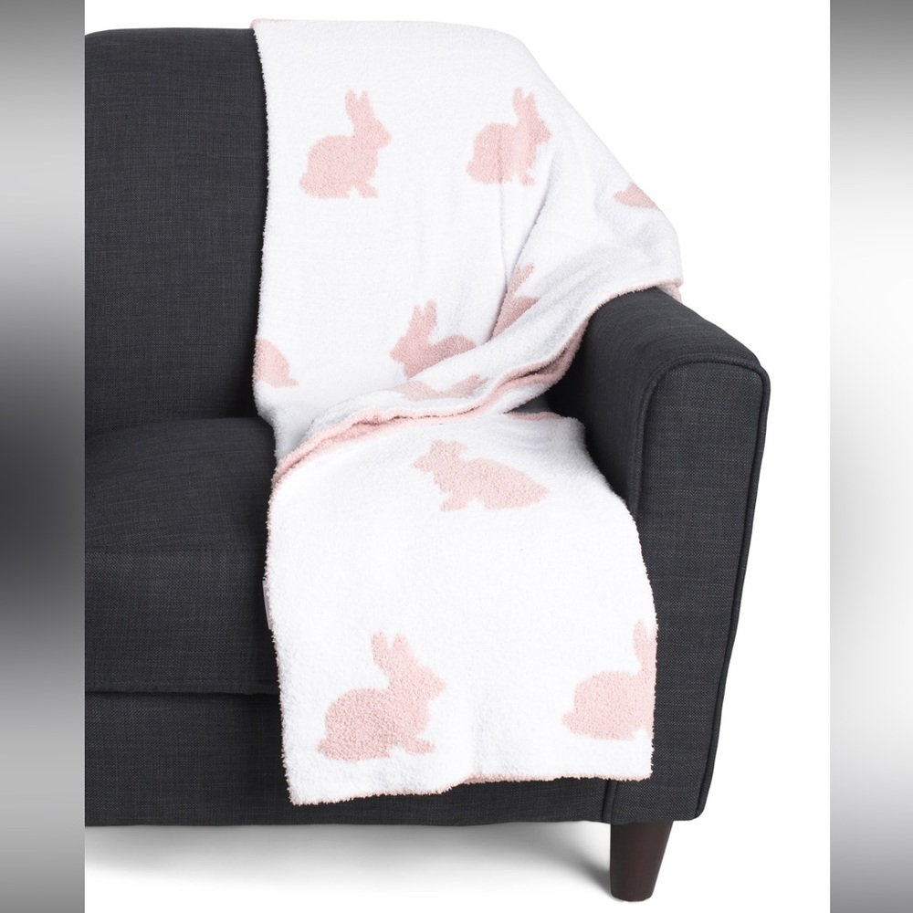 The Farmhouse by Rachel Ashwell Easter Bunny Throw Blanket